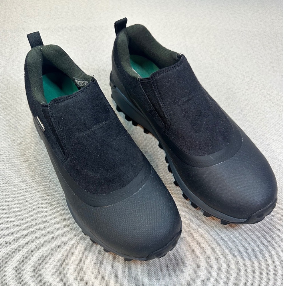 Merrell Thermo Chill Shell Shoes Womens 10 Black Waterproof Suede Hiking Slip On